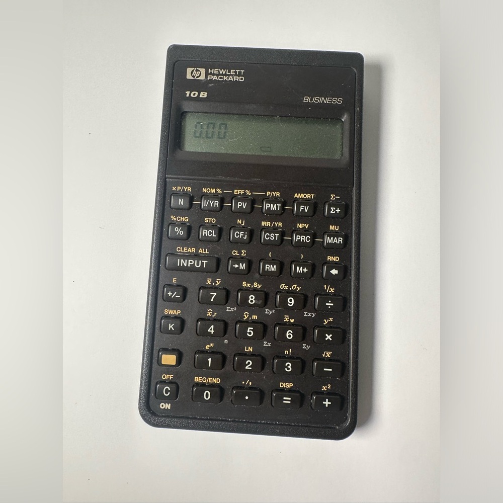 HP 10bII+ Financial Calculator